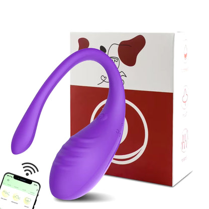 9 Speed APP Controlled Vaginal Vibrators G Spot Anal Vibrating Egg Massager Wearable Stimulator Adult Sex Toys for Women Couples