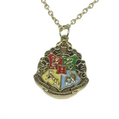 Harries Potters Movie Peripherals Necklace Retro Snitch Deathly Hallows 943Resurrection Copper Coin Jewelry Accessories Gifts