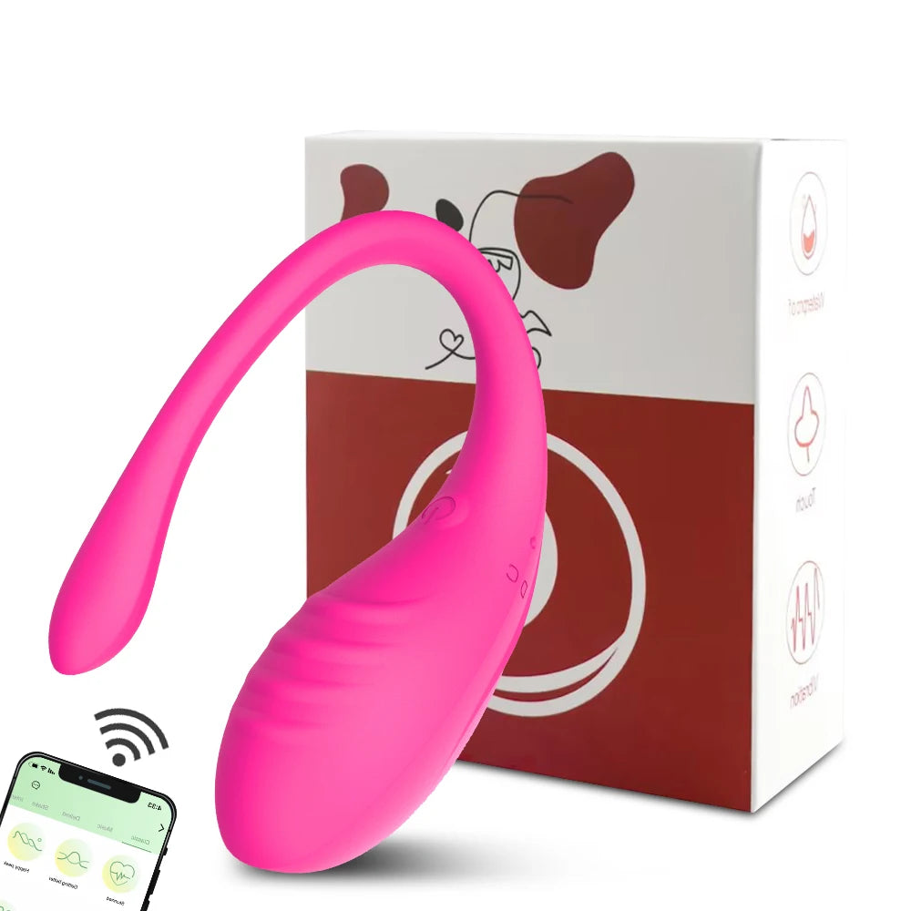 9 Speed APP Controlled Vaginal Vibrators G Spot Anal Vibrating Egg Massager Wearable Stimulator Adult Sex Toys for Women Couples