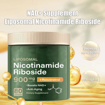 NAD+ Supplement - Liposomal Nicotinamide Riboside 900Mg