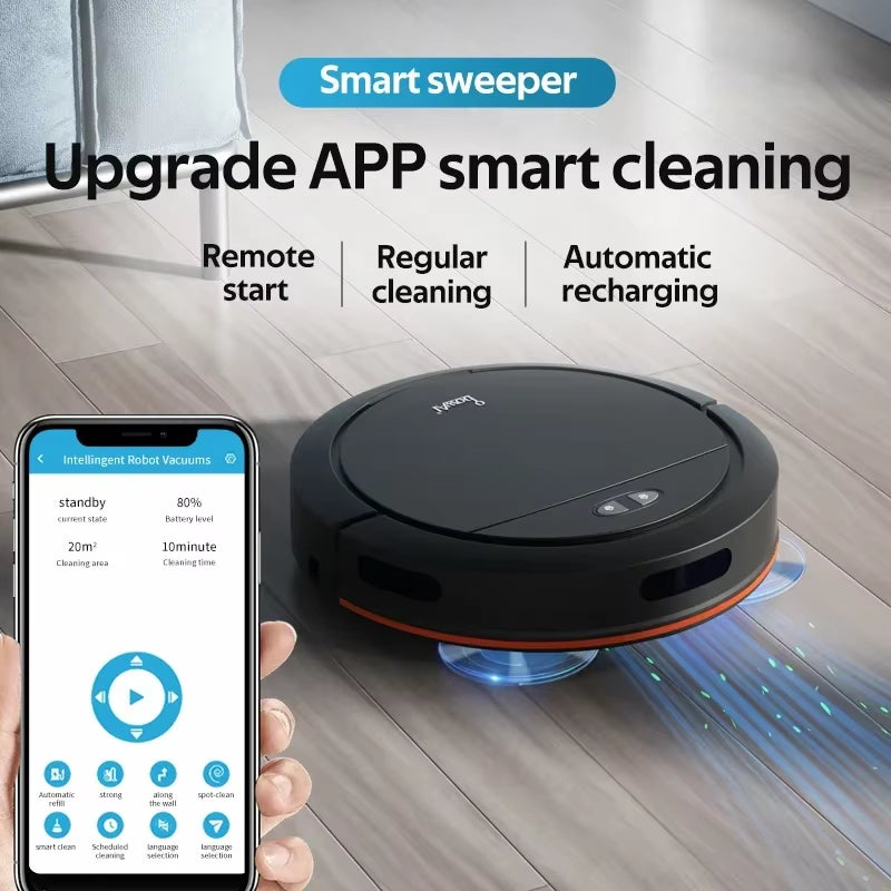 Mi 4000PA Robot Vacuum Cleaner, Automatic Recharge,Smart Home Mop , Breakpoint Cleaning , Wet and Dry,Smart Home Cleaning Tools