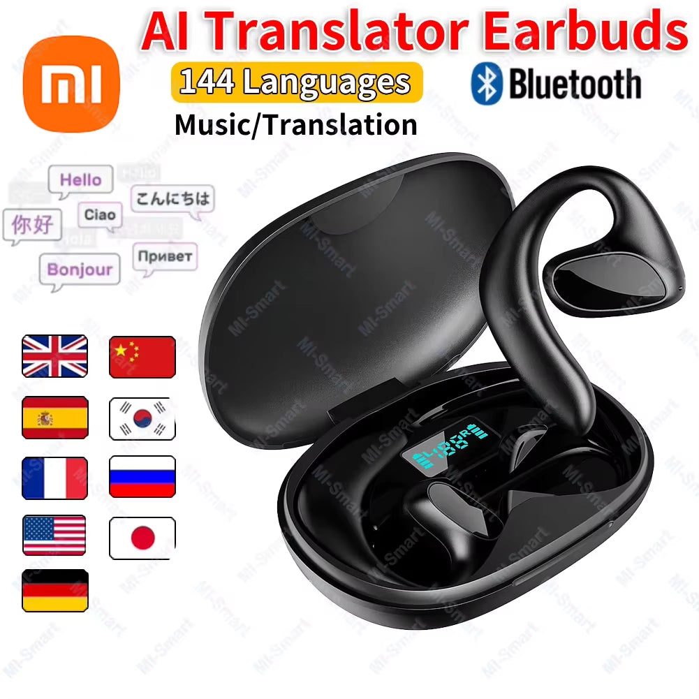 Xiaomi Wireless Bluetooth Headset S900 Intelligent Voice Translation Multiple 144 Languages Headset Real-Time Translation