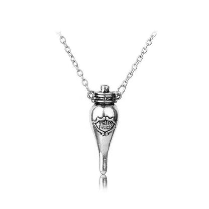 Harries Potters Movie Peripherals Necklace Retro Snitch Deathly Hallows 943Resurrection Copper Coin Jewelry Accessories Gifts