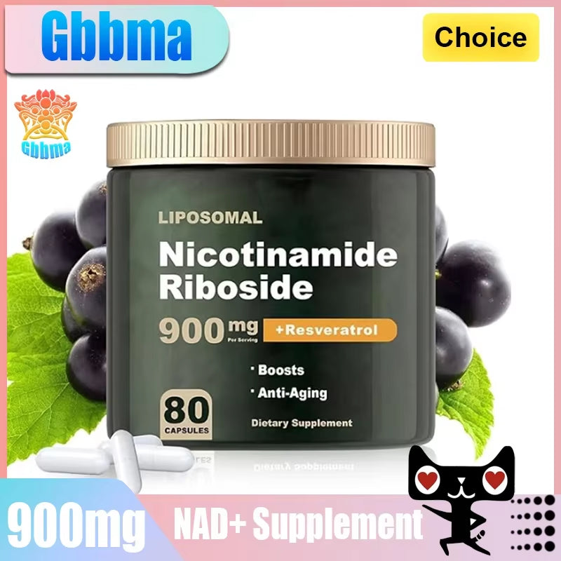 NAD+ Supplement - Liposomal Nicotinamide Riboside 900Mg